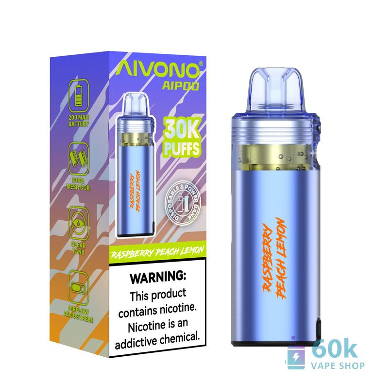 Aivono AIM AIPOD 30000 jednorázová vape | 30K Puffs, dobíjecí, 15ml