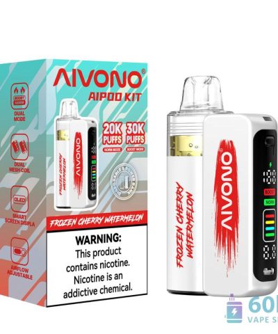 Aivono AIM AIPOD KIT 30000 ühekordselt kasutatav Vape - 30K Puffs, Smart Display