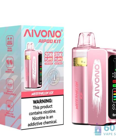 Aivono AIM AIPOD KIT 30000 Disposable Vape - 30K Puffs, Smart Display alternatiivne vaade