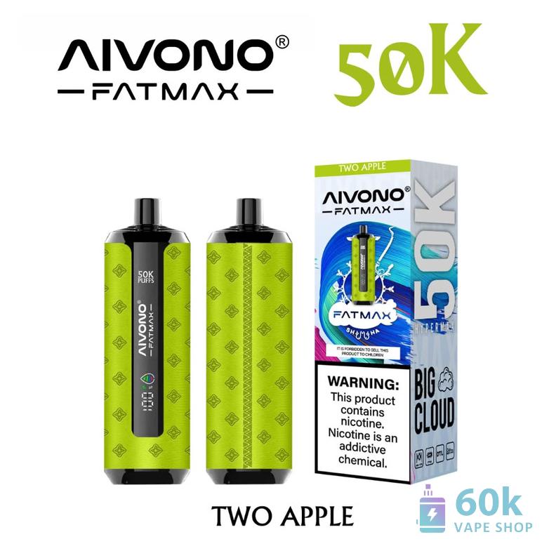 Aivono AIM FATMAX 50K Disposable Vape - 50,000 Puffs, Rechargeable - Imagen 4