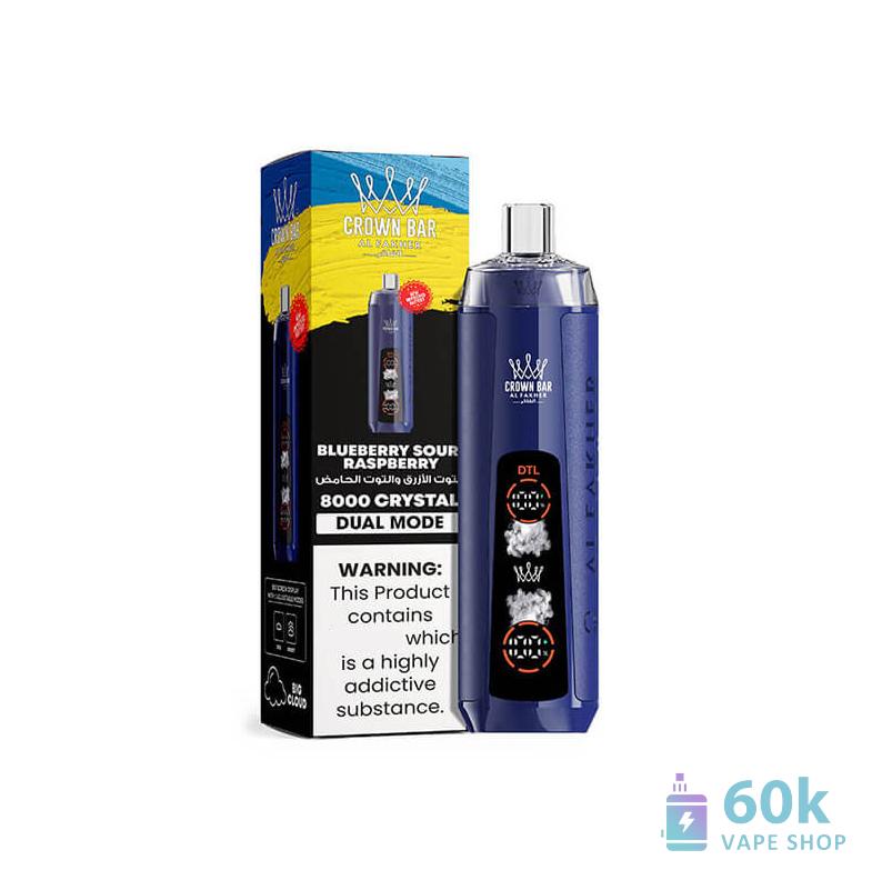 Alfakher Crystal Ai 8000 Disposable Vape - 8000 Puffs, 5% Nicotine - Obraz 4