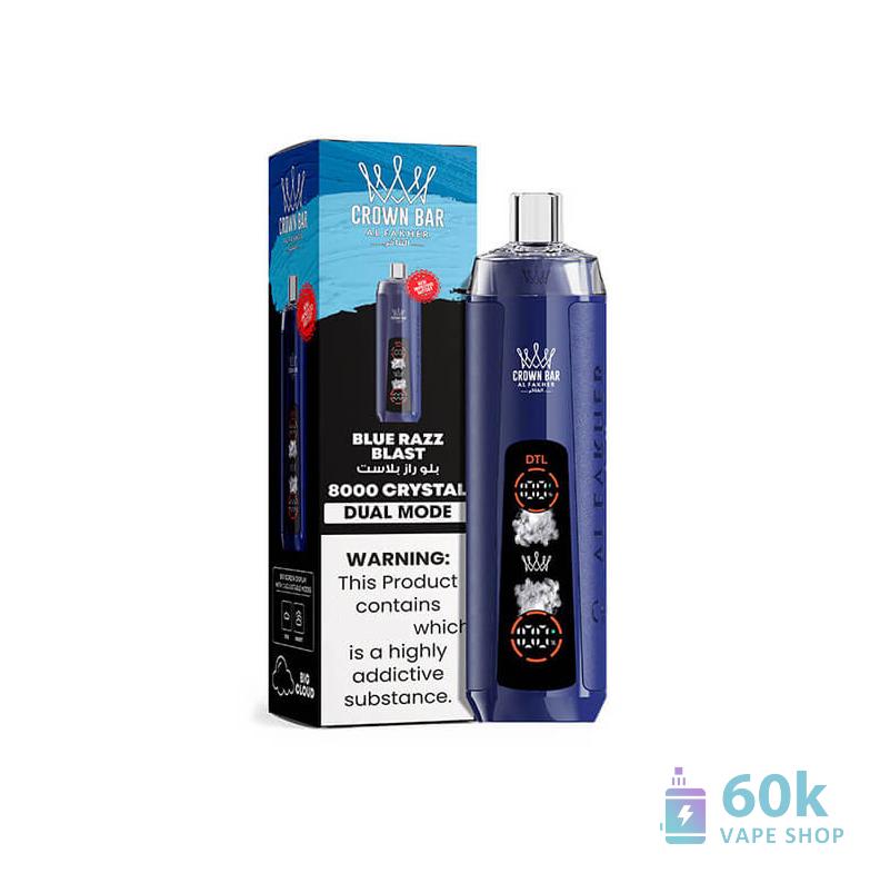 Alfakher Crystal Ai 8000 Disposable Vape - 8000 Puffs, 5% Nicotine - Obraz 2