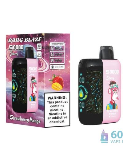 Bang Blaze 50000 Puffs Disposable Vape - Rechargeable & Customizable alternatiivne vaade