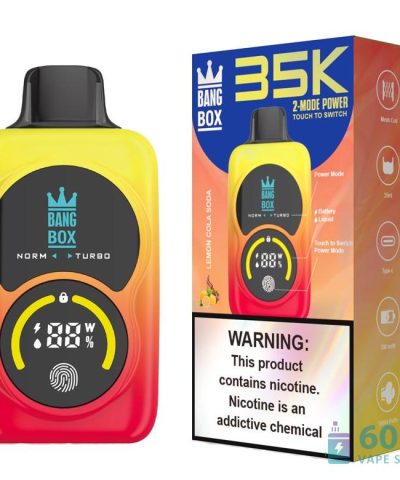 Bang Box 35000 Disposable Vape - 950mAh Battery & 35ml E-Liquid Capacity alternatiivne vaade
