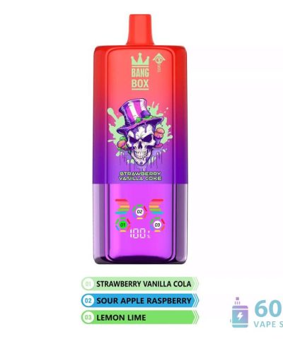 Bang Box 80000 Eldobható Vape - Nagy kapacitású 80000 Puffs tripla hálós tekerccsel