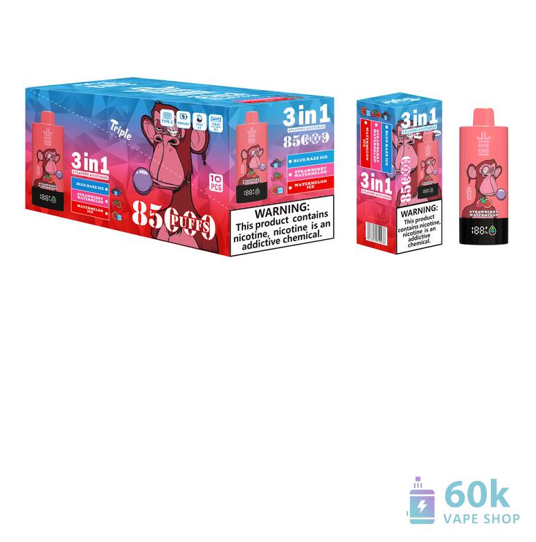 Bang King 85000 Puff Disposable Vape - Triple Flavor Pods & 85K Puffs - Obraz 4