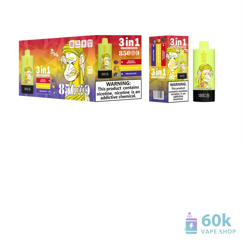 Bang King 85000 Puff Disposable Vape - Triple Flavor Pods & 85K Puffs - Obraz 5