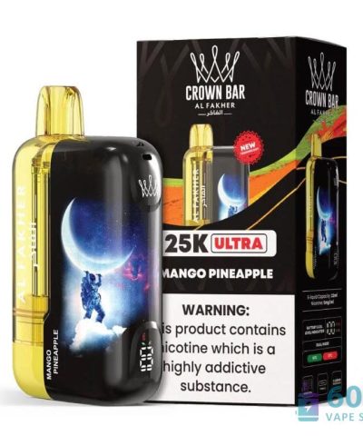 Crown Bar Al Fakher Ultra Disposable - 25,000 Puffs | Compact Vape