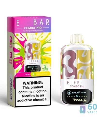 Elfbar Combo Pro 30000 ühekordselt kasutatav Vape - 30K Puffs, 3 režiimi & 22mL eeltäidetud