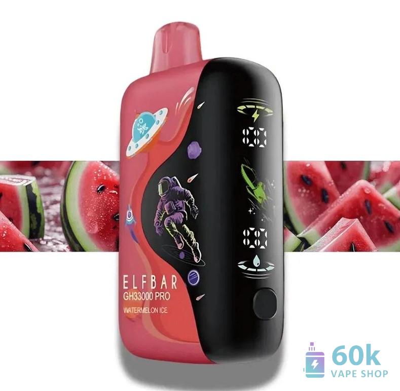 ELFBAR GH33000 Pro Disposable Vape - 33,000 Puffs & Adjustable Modes - 画像4