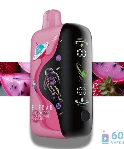 ELFBAR GH33000 Pro ühekordselt kasutatav Vape - 33,000 Puffs & reguleeritavad režiimid
