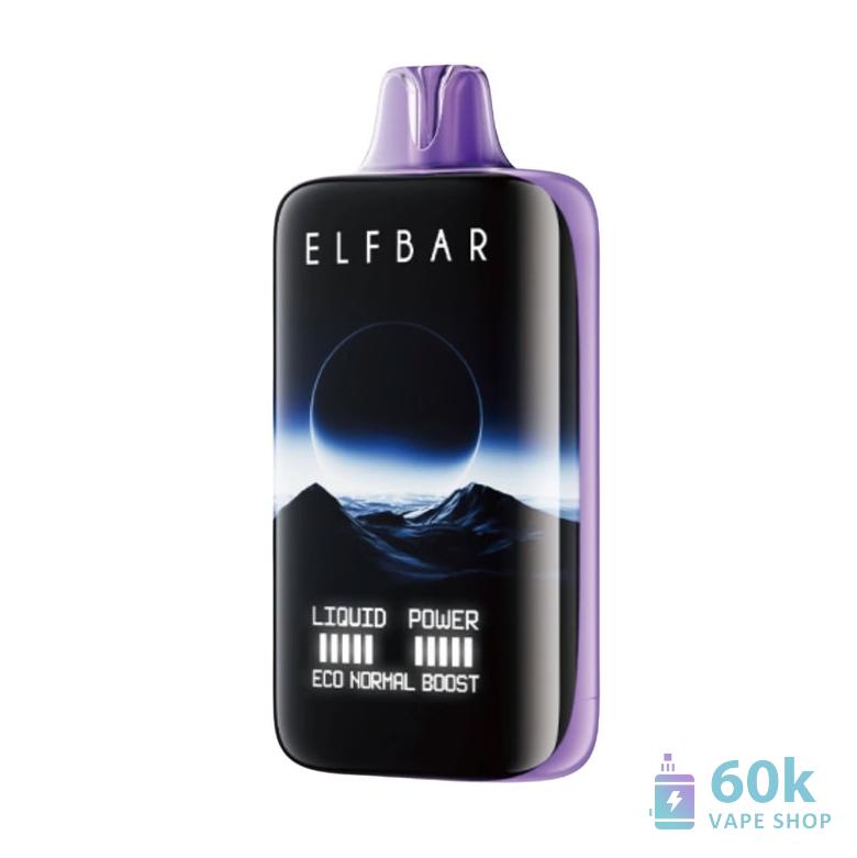 ELFBAR Moon Night 40000 Puffs Disposable Vape - 5% Nicotine, Type-C Rechargeable - 画像3