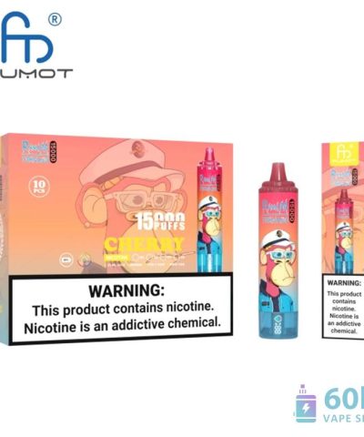 Fumot Tornado 15000 Disposable Vape | 15000 Puffs | 55 Flavors | Rechargeable alternatiivne vaade