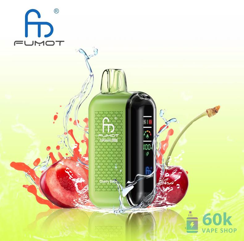 Fumot Tornado 20000 Disposable Vape - Smart LED Screen & 20000 Puffs - зображення 4