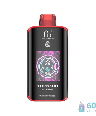Fumot Tornado 25000 Disposable Vape - Smart Touch Screen & Dual Mesh Coil alternatiivne vaade