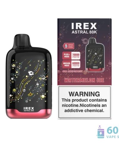 IREX Astral 80000 - Premium Disposable Vape with 80,000 Puffs & 48ml E-Liquid alternatiivne vaade