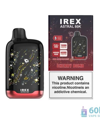 IREX Astral 80000 - Premium ühekordselt kasutatav Vape 80,000 Puffs & 48ml E-Liquidiga