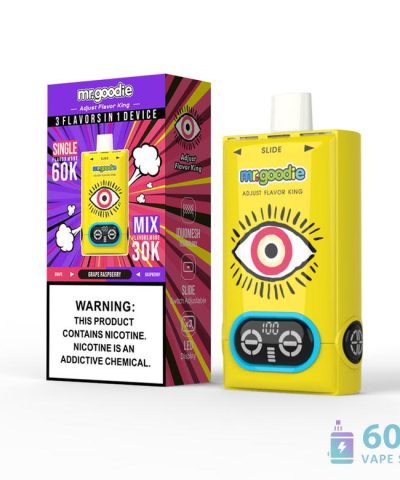 Mr. Goodie Adjust Flavor King: Vape: Triple Flavor 60,000 Puff Eldobható Vape