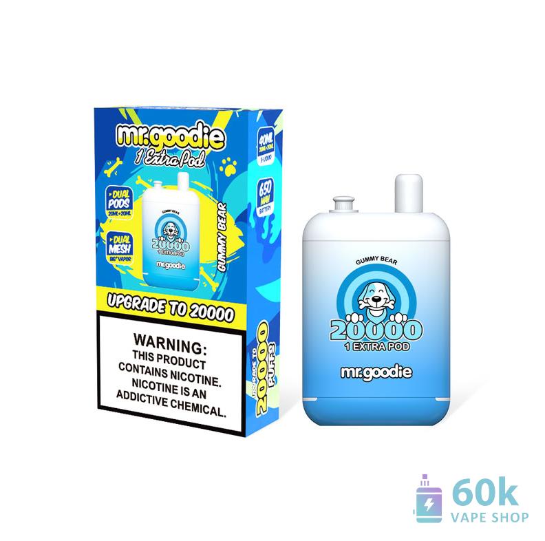 Mr. Goodie VM008 Disposable Vape - 20,000 Puffs, Dual Pod, 12 Flavors - 画像3