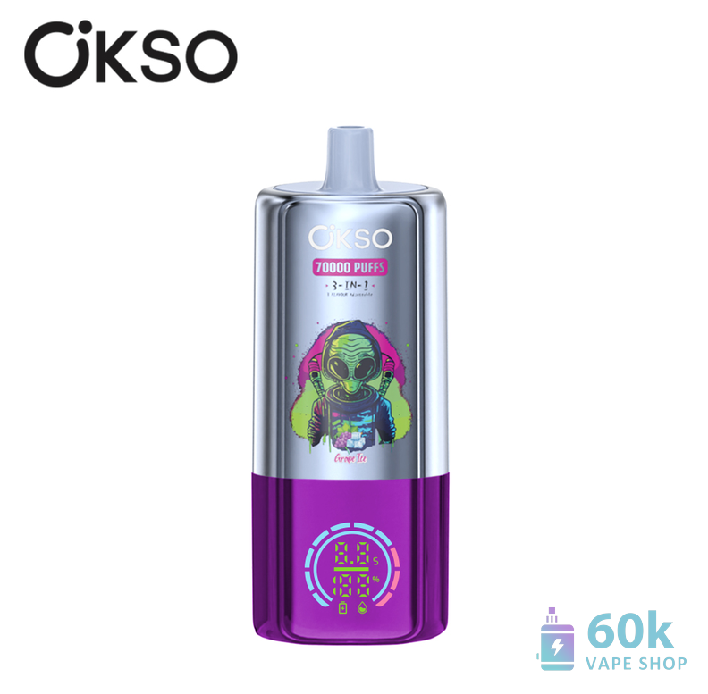 OKSO 3in1 70000 Disposable Vape - 70000 Puffs, Triple Mesh Coil – Bild 5