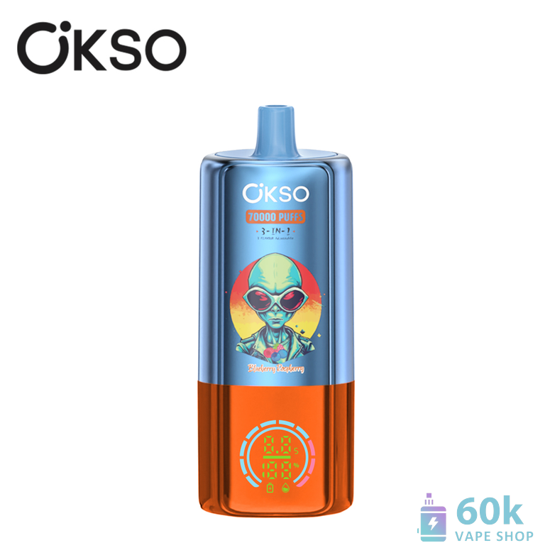 OKSO 3in1 70000 Disposable Vape - 70000 Puffs, Triple Mesh Coil – Bild 2