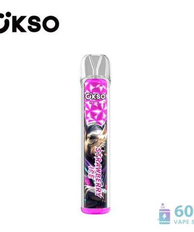 OKSO Crystal Bar 800 eldobható vape | 800 Puffs hordozható hálós tekercses eszköz