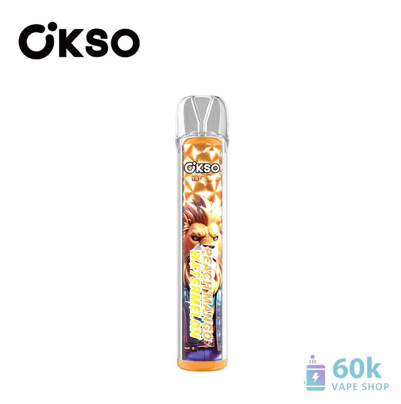 OKSO Crystal Bar 800 Disposable Vape | 800 Puffs Portable Mesh Coil Device - 画像2
