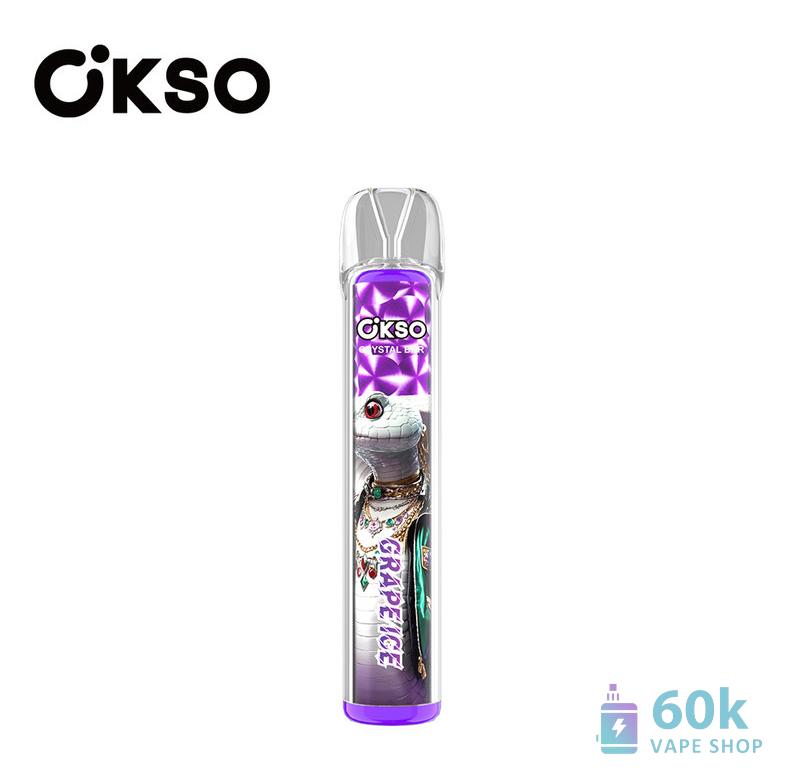 OKSO Crystal Bar 800 Disposable Vape | 800 Puffs Portable Mesh Coil Device - 画像5