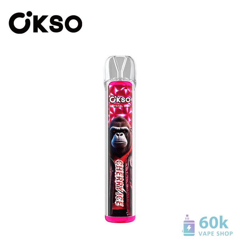 OKSO Crystal Bar 800 Disposable Vape | 800 Puffs Portable Mesh Coil Device - 画像6