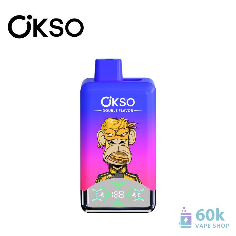 OKSO Double Flavor 60000 Puff Disposable Vape - Dual Flavor Design, Mesh Coil - Image 3