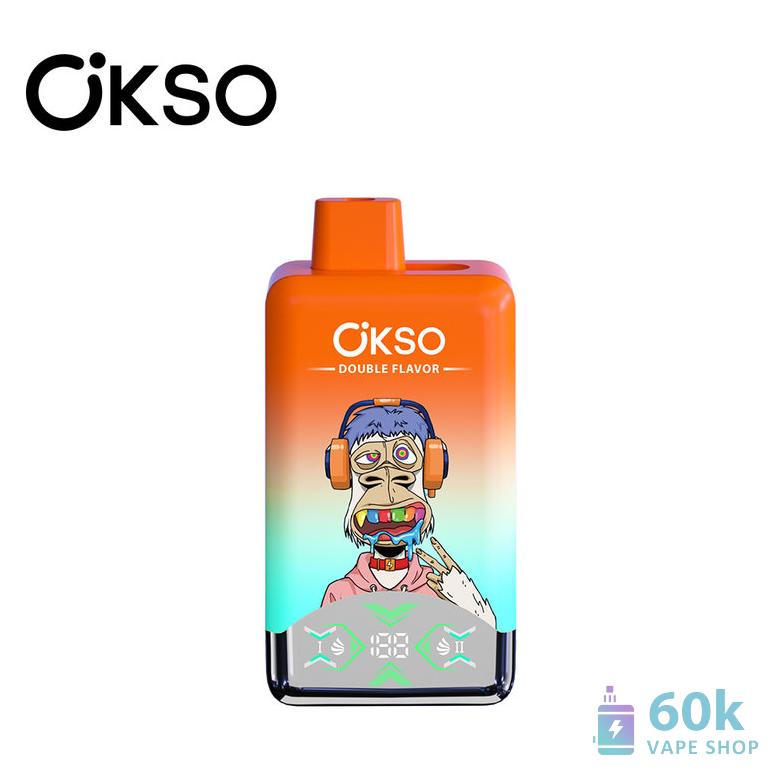 OKSO Double Flavor 60000 Puff Disposable Vape - Dual Flavor Design, Mesh Coil - Image 2