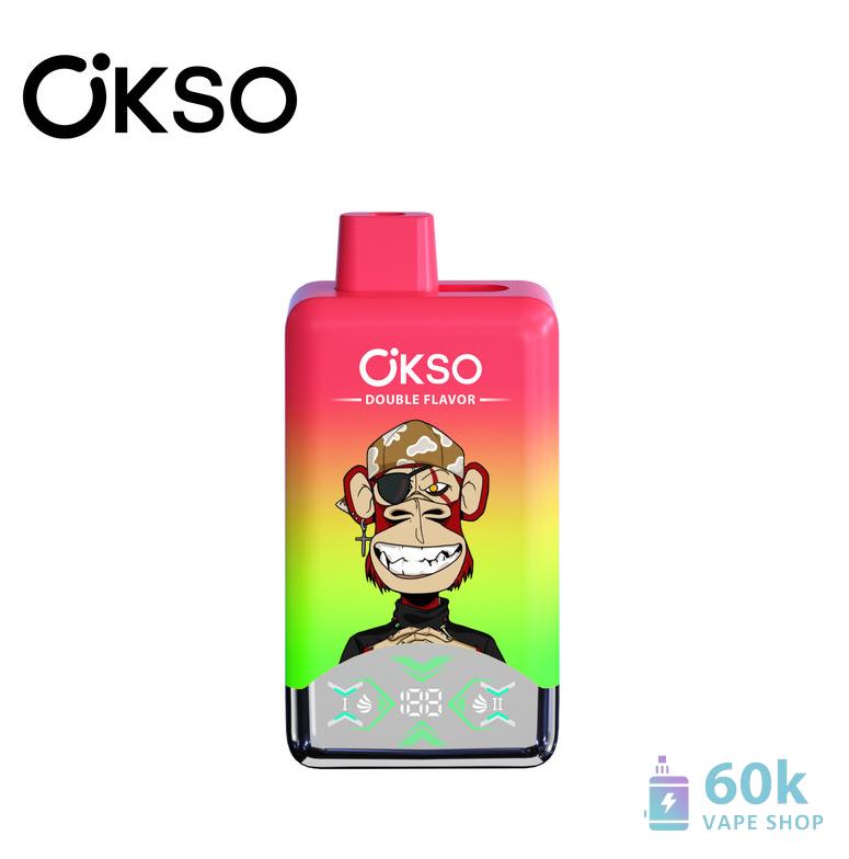 OKSO Double Flavor 60000 Puff Disposable Vape - Dual Flavor Design, Mesh Coil - Image 6