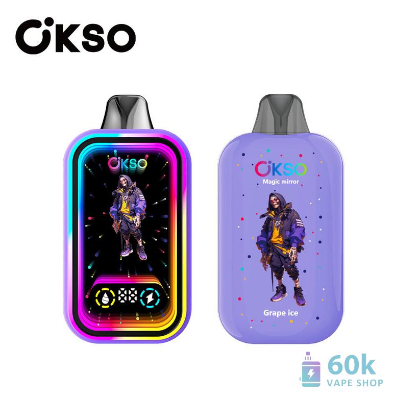 OKSO Magicmirror 50000 Disposable Vape | 50,000 Puffs, Dual Mesh Coil - Image 2