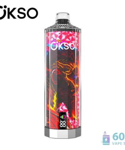 OKSO Shisha Hookah Mega 50000 Disposable Vape – Luxury Hookah Experience alternatiivne vaade