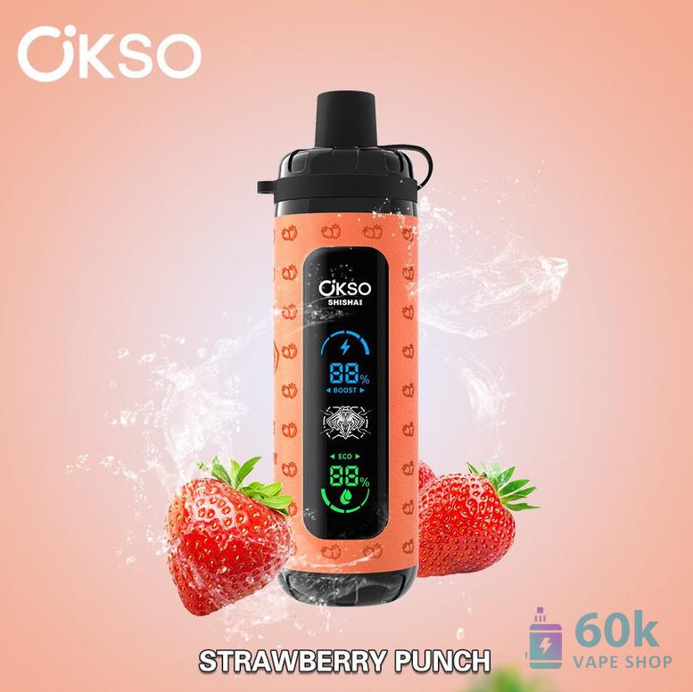 OKSO Shisha Max 40K Disposable Vape - Up to 40,000 Puffs with Mesh Coil - Pilt 4