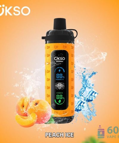 OKSO Shisha Max 40K Disposable Vape - Up to 40,000 Puffs with Mesh Coil alternatiivne vaade