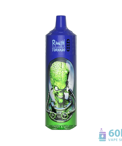 Randm Tornado 9000 Disposable Vape | Rechargeable 9000 Puffs, 48 Flavors alternatiivne vaade