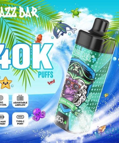 Razz Bar UUS 40000 ühekordselt kasutatav Vape - LED ekraan ja 40,000 puffi
