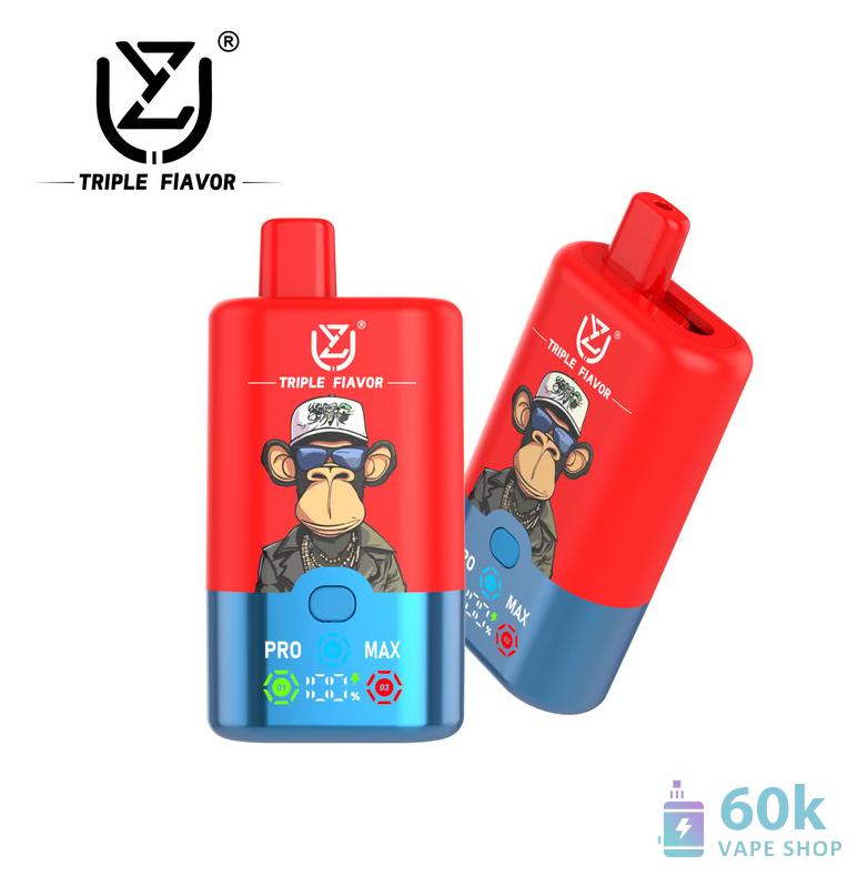 Uzy Tpriple Flavors 60000 Disposable Vape - 60K Puffs, Triple Chambers - Slika 6
