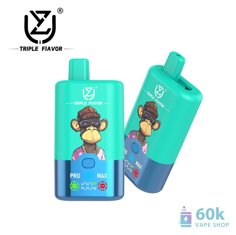 Uzy Tpriple Flavors 60000 Disposable Vape - 60K Puffs, Triple Chambers - Slika 5