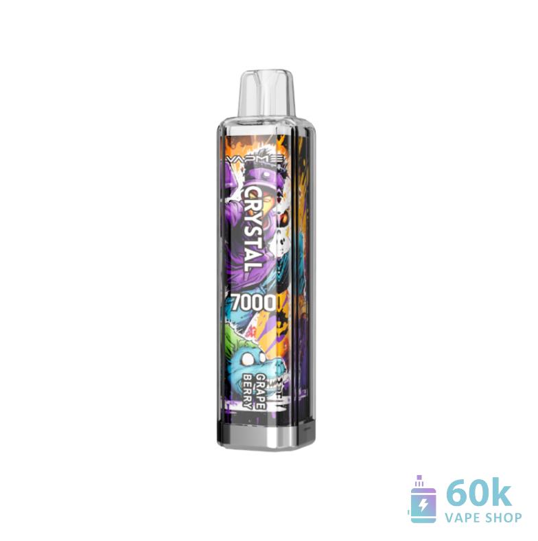 Vapme Crystal 7000 Disposable E-Cigarette | 7000 Puffs & 30 Flavors - Image 2