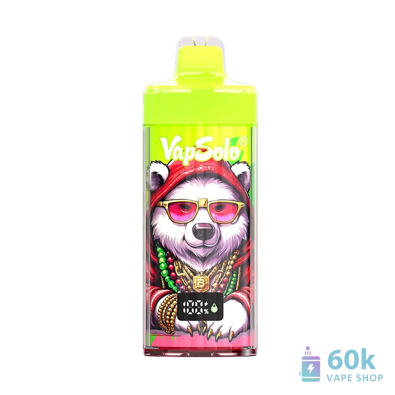 Vapsolo King Pro 40000 Puffs Vape descartável - Bobina de malha e recarregável