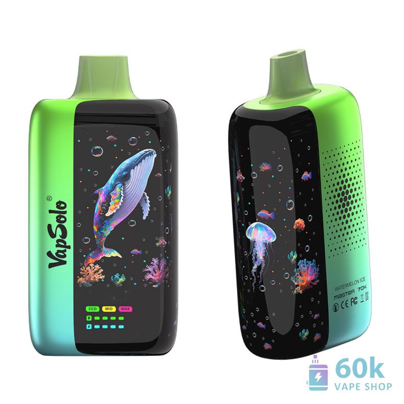 Vapsolo Master 70000 Puffs Disposable Vape - Adjustable Modes & Large Screen - Imagem 4
