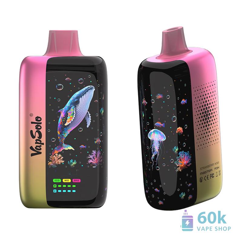 Vapsolo Master 70000 Puffs Disposable Vape - Adjustable Modes & Large Screen - Imagem 2