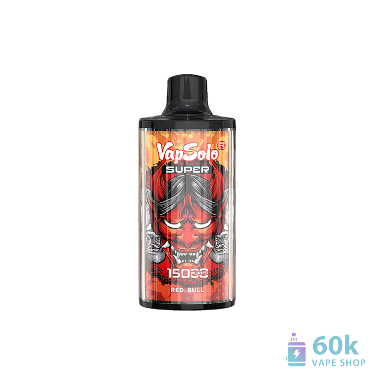 Vapsolo Super 15000 Vape Descartável - 15K Puffs com Bobina de Malha e 40 Sabores