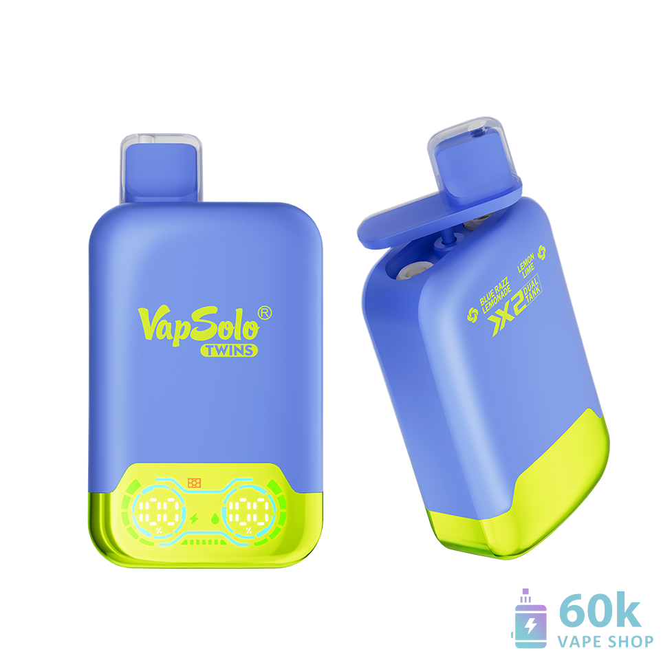 Vapsolo Twins 20000 Puffs Dual Flavor Disposable Vape | Rechargeable Device - Imagem 4