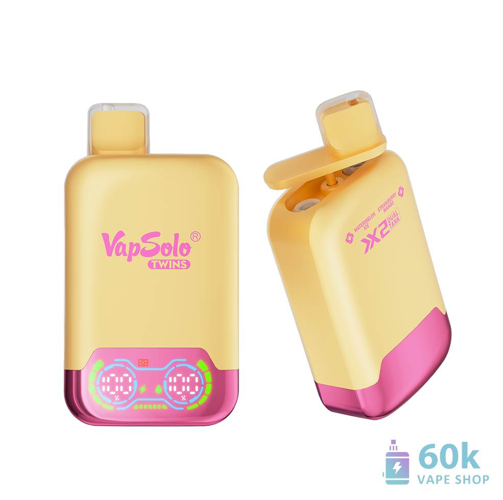 Vapsolo Twins 20000 Puffs Dual Flavor Disposable Vape | Rechargeable Device - Imagem 6
