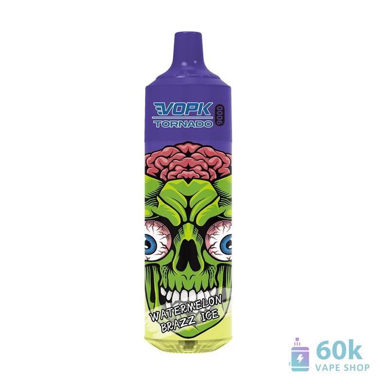 VOPK Tornado 9000 Puffs Disposable Vape Pen | Rechargeable Salt Nicotine Flavors - Pilt 3