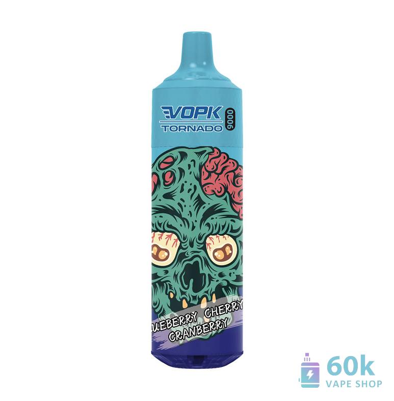 VOPK Tornado 9000 Puffs Disposable Vape Pen | Rechargeable Salt Nicotine Flavors - Pilt 6