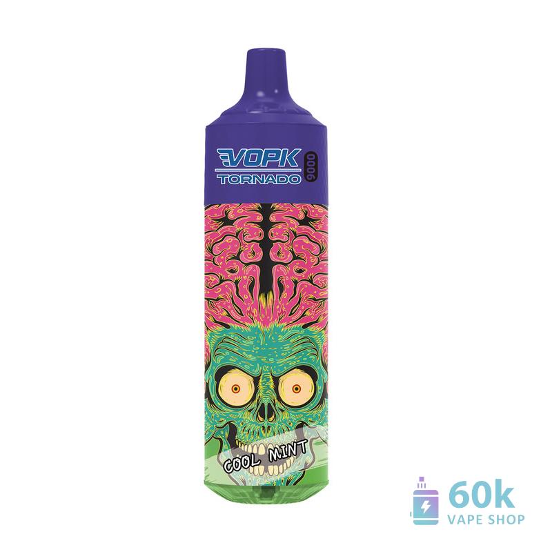 VOPK Tornado 9000 Puffs Disposable Vape Pen | Rechargeable Salt Nicotine Flavors - Pilt 4